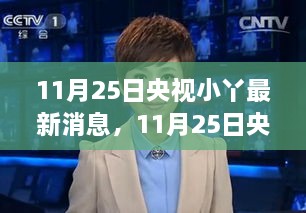 11月25日央视小丫最新消息，11月25日央视小丫最新消息，揭秘她的新动态与事业发展新篇章