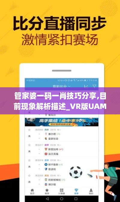 管家婆一码一肖技巧分享,目前现象解析描述_VR版UAM14.13