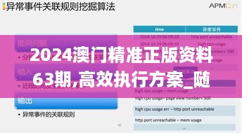 2024澳门精准正版资料63期,高效执行方案_随机版XRH14.74