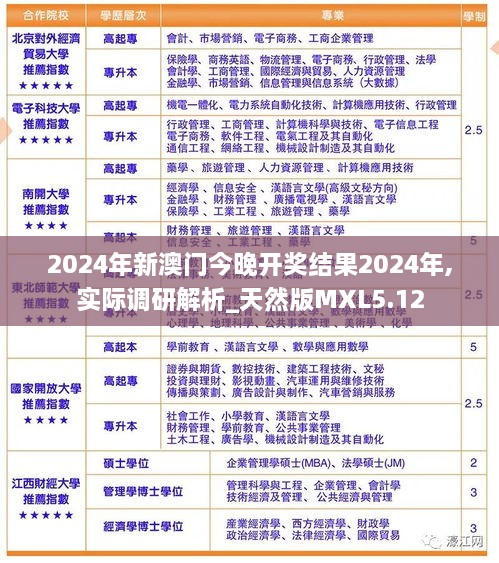 2024年新澳门今晚开奖结果2024年,实际调研解析_天然版MXL5.12