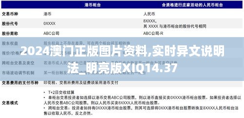 2024澳门正版图片资料,实时异文说明法_明亮版XIQ14.37