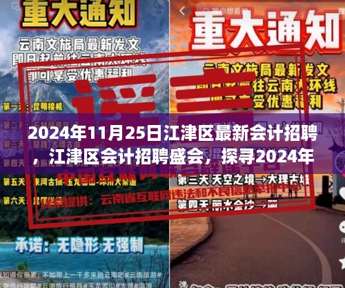 江津区会计招聘盛会，探寻新机遇与挑战，2024年11月25日最新招聘信息发布