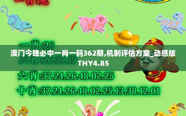 澳门今晚必中一肖一码362期,机制评估方案_动感版THY4.85