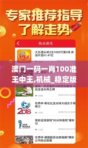 澳门一码一肖100准王中王,机械_稳定版SRM18.6