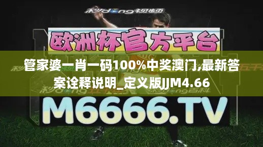 管家婆一肖一码100%中奖澳门,最新答案诠释说明_定义版JJM4.66