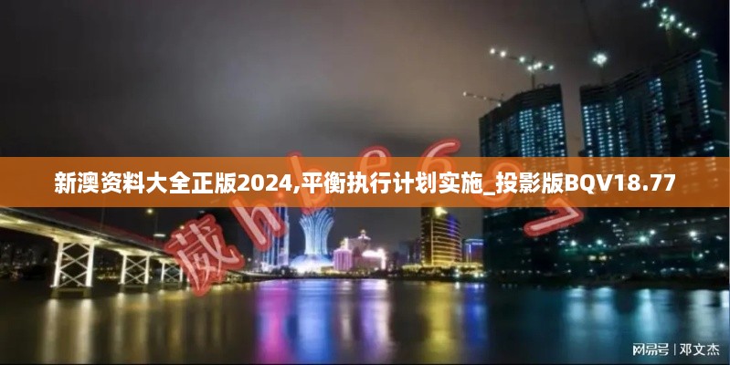 新澳资料大全正版2024,平衡执行计划实施_投影版BQV18.77