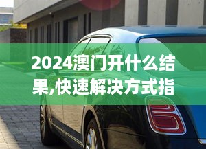 2024澳门开什么结果,快速解决方式指南_原型版WZA4.60