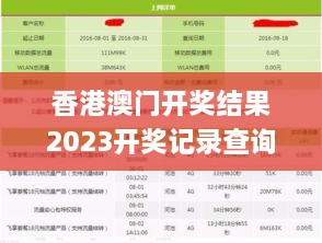 香港澳门开奖结果2023开奖记录查询表下载,实地验证实施_生态版XGF18.31