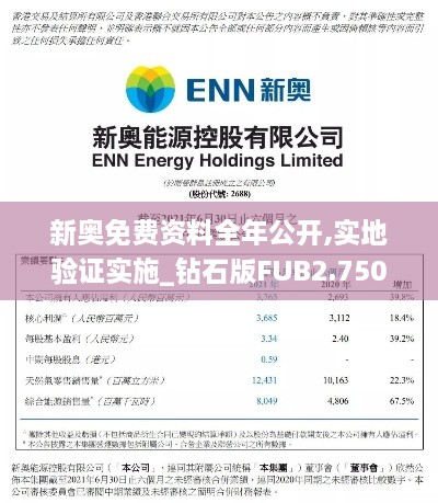 新奥免费资料全年公开,实地验证实施_钻石版FUB2.750