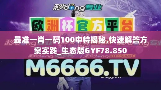 最准一肖一码100中特揭秘,快速解答方案实践_生态版GYF78.850