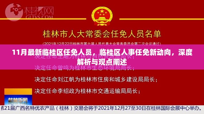 临桂区人事任免新动向解析，最新任免人员及深度观点阐述