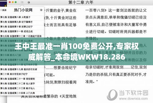 王中王最准一肖100免费公开,专家权威解答_本命境WKW18.286