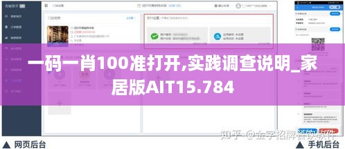 一码一肖100准打开,实践调查说明_家居版AIT15.784