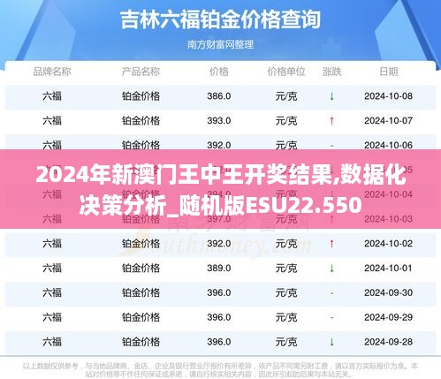 2024年新澳门王中王开奖结果,数据化决策分析_随机版ESU22.550