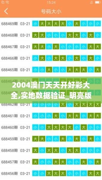 2004澳门天天开好彩大全,实地数据验证_明亮版WXL64.875