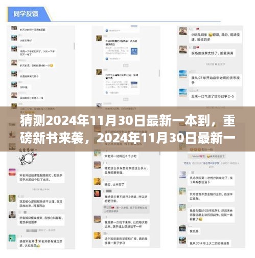 重磅新书来袭，全方位评测与介绍——2024年11月30日最新一本到