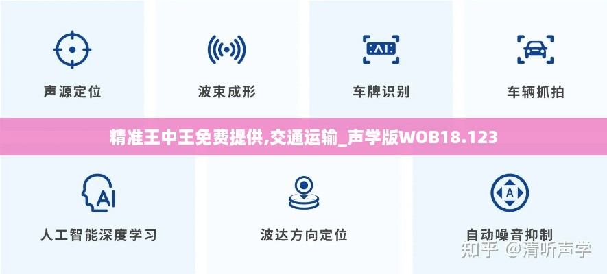 精准王中王免费提供,交通运输_声学版WOB18.123