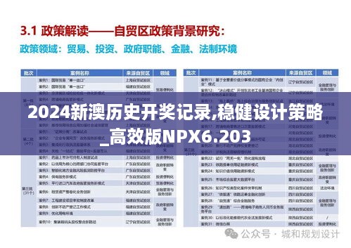 2024新澳历史开奖记录,稳健设计策略_高效版NPX6.203