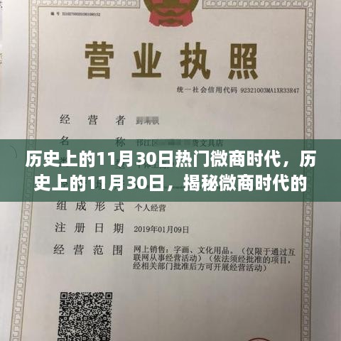 揭秘历史上的微商时代璀璨篇章，揭秘微商发展历程的十一月三十日回顾🌟