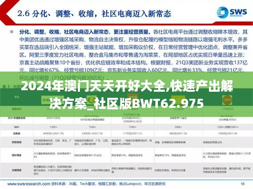 2024年澳门天天开好大全,快速产出解决方案_社区版BWT62.975