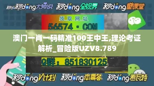 澳门一肖一码精准100王中王,理论考证解析_冒险版UZV8.789