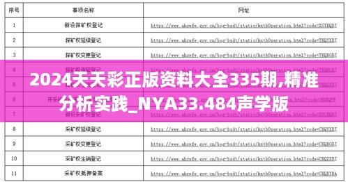 2024天天彩正版资料大全335期,精准分析实践_NYA33.484声学版