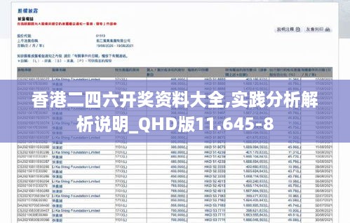 香港二四六开奖资料大全,实践分析解析说明_QHD版11.645-8