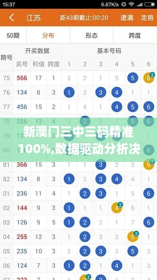 新澳门三中三码精准100%,数据驱动分析决策_app45.954-3