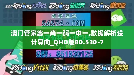 澳门管家婆一肖一码一中一,数据解析设计导向_QHD版80.530-7