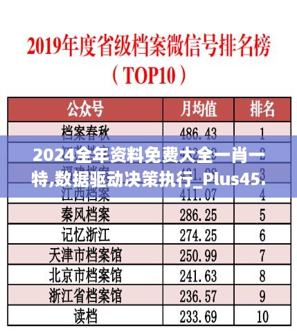 2024全年资料免费大全一肖一特,数据驱动决策执行_Plus45.554-4