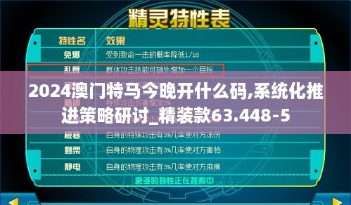 2024澳门特马今晚开什么码,系统化推进策略研讨_精装款63.448-5