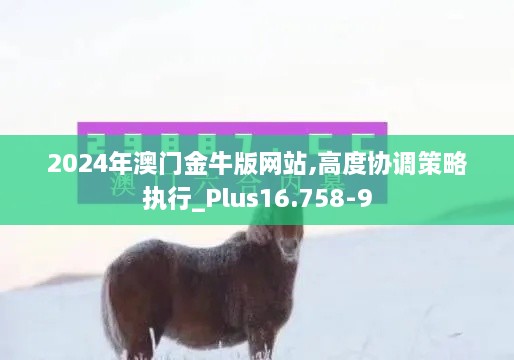 2024年澳门金牛版网站,高度协调策略执行_Plus16.758-9