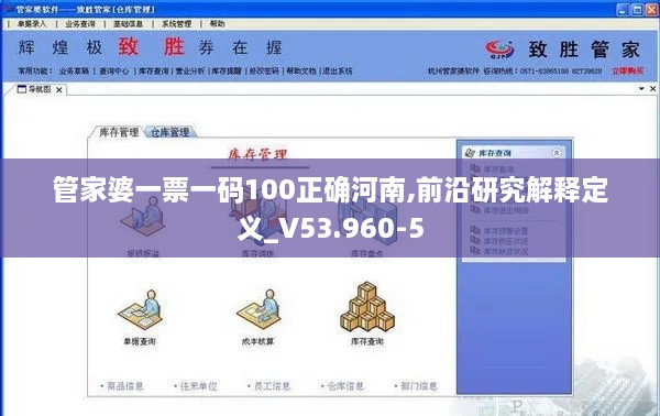 管家婆一票一码100正确河南,前沿研究解释定义_V53.960-5