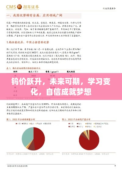 钨价跃升背景下的自信成就梦想之路，学习变化，展望未来可期