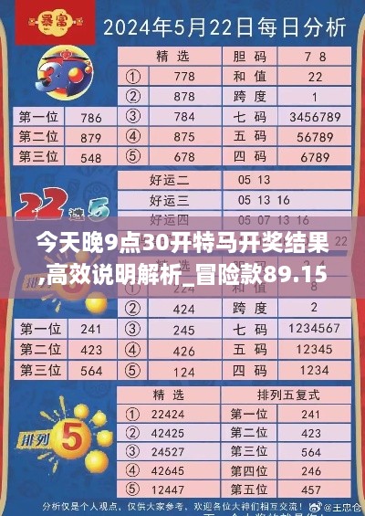 今天晚9点30开特马开奖结果,高效说明解析_冒险款89.156-1