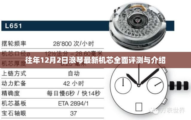 浪琴最新机芯全面评测与介绍——历年12月2日深度剖析