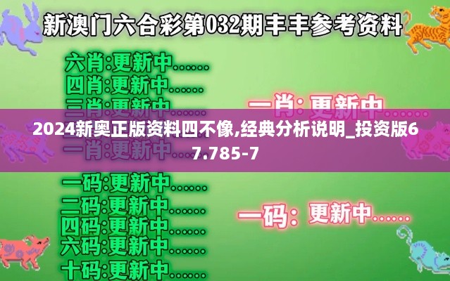 2024新奥正版资料四不像,经典分析说明_投资版67.785-7