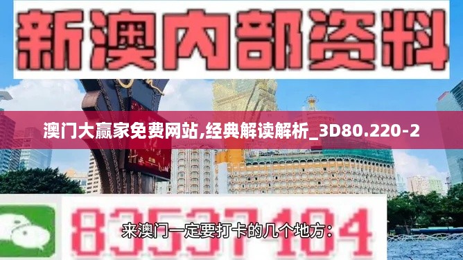 澳门大赢家免费网站,经典解读解析_3D80.220-2