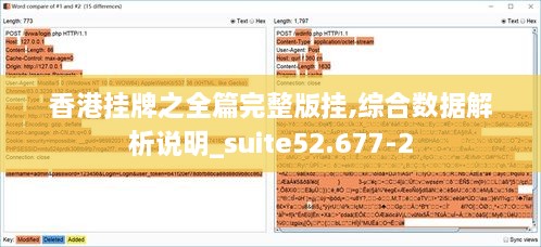 香港挂牌之全篇完整版挂,综合数据解析说明_suite52.677-2