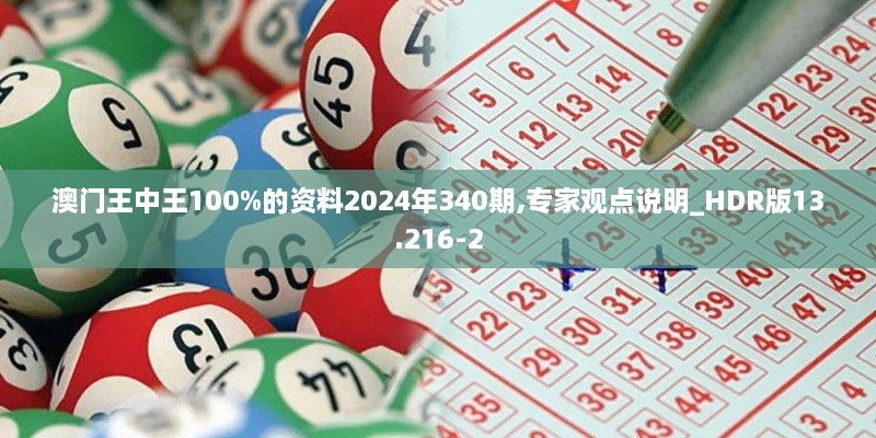 澳门王中王100%的资料2024年340期,专家观点说明_HDR版13.216-2