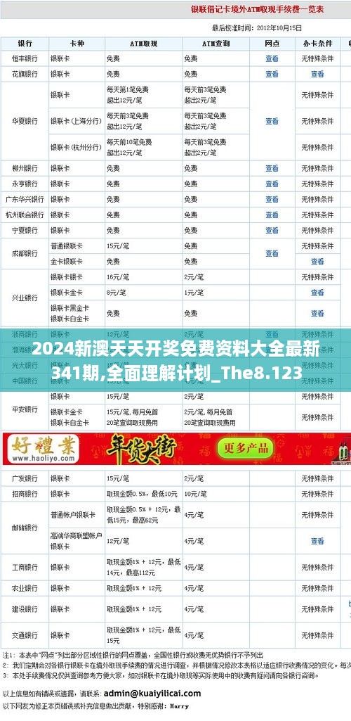 2024新澳天天开奖免费资料大全最新341期,全面理解计划_The8.123