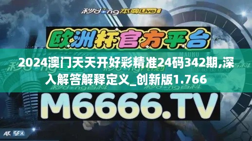 2024澳门天天开好彩精准24码342期,深入解答解释定义_创新版1.766