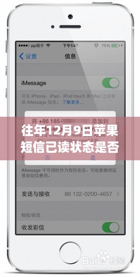 往年12月9日苹果短信已读状态同步解析，实时同步功能如何使用？