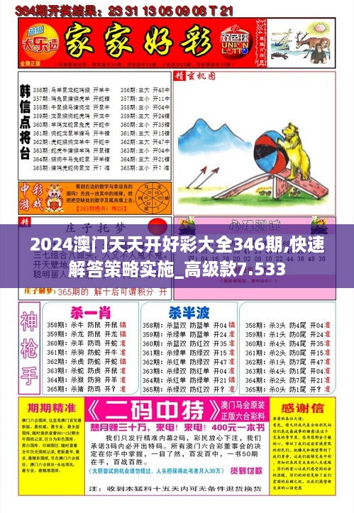 2024澳门天天开好彩大全346期,快速解答策略实施_高级款7.533