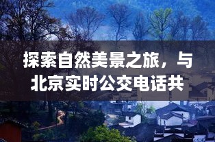 北京冬日自然探索之旅，公交电话与美景的奇妙交织