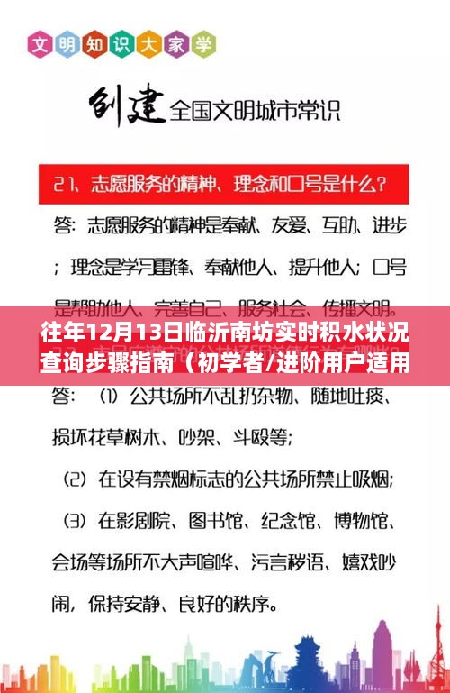 临沂南坊实时积水状况查询指南，12月13日步骤详解，适合初学者与进阶用户！