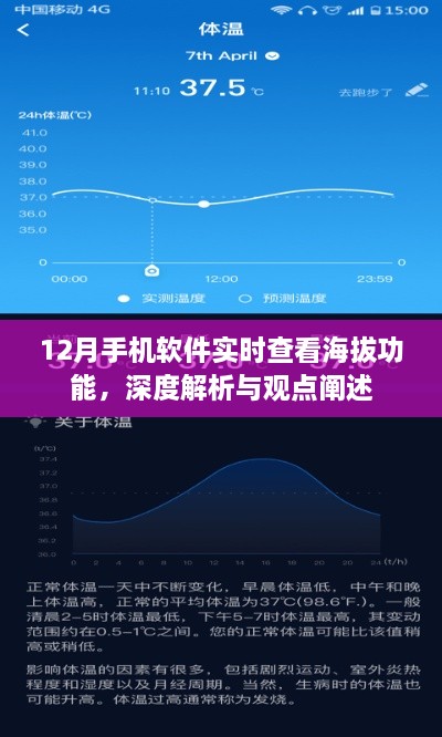 12月手机软件实时查看海拔功能，深度解析与我的观点