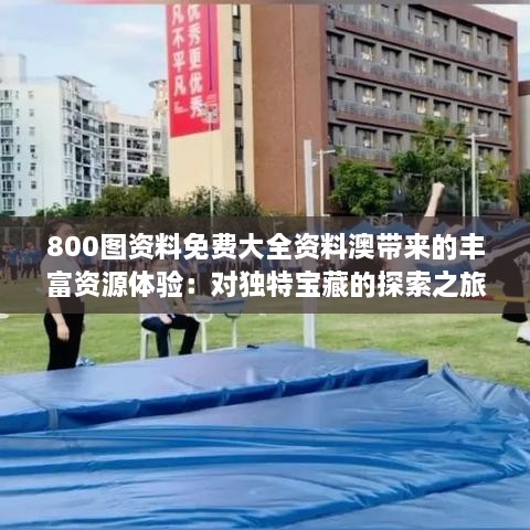 800图资料免费大全资料澳带来的丰富资源体验：对独特宝藏的探索之旅