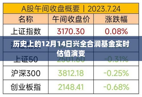 兴全合润基金实时估值演变，历史视角下的12月14日分析