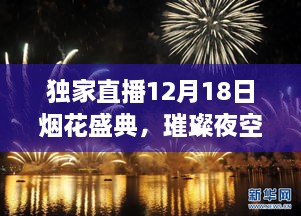 独家直播，璀璨烟花盛典，夜空下的浪漫时刻（12月18日）